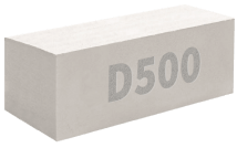 Газобетон D500